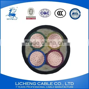 China Manufacturer 4 Core Power Cable 4x240mm2 Copper Insulated Electrical Power Cable thumbnail-6