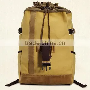 Heavy Canvas Hinking Backpack Outdoor Backpack From China Factory(B203) thumbnail-1