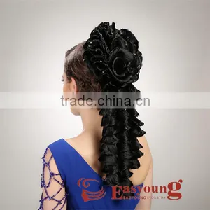 High Quality Fashion Wigs Wig Wedding Hair Flower Hairpieces to Women Hair Accessory thumbnail-1