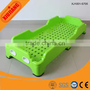 Kindergarten Children Plastic Bed With Double Handrail thumbnail-2