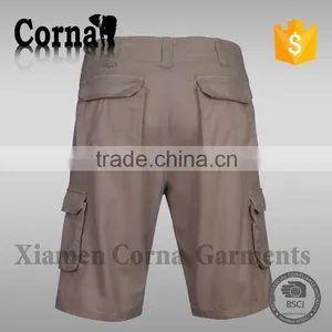 Wholesale Fashion Mens Sport Khaki Short Pant Polyester Cotton Baggy Anti-pilling Pants thumbnail-4