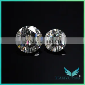 Lab Created Diamonds DEF Colorness Stone Foreverone Band Moissanite thumbnail-1