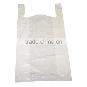 Transparent Printed Fruit Vegetable Paked Clean Plastic Rolling T-shirt Bag thumbnail-1