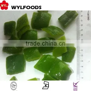 IQFprice for Frozen Sweet Pepper Green Cube thumbnail-1