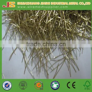 1000MPA High Carbon Steel Micro Copper Coated Steel Fiber thumbnail-1