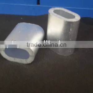 China Manufacturer Rigging Hardware DIN3039 Wire Rope Aluminium Ferrule thumbnail-1