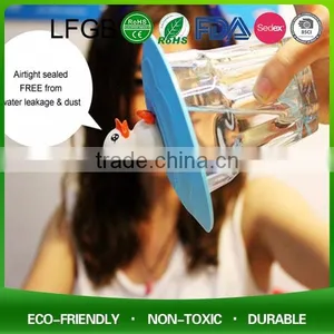 Promotion Gifts Cute Animal Shaped Silicone Coffee Cup Lid Drinking Cup Lids thumbnail-4