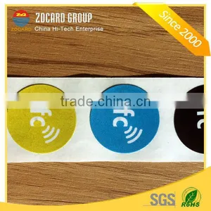 Custom 3m Adhensive HF RFID Sticker thumbnail-4