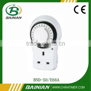 UK Plug in Mechanical Timer Indoor Use IP20 thumbnail-1