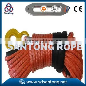 Orange Synthetic Winch Rope thumbnail-5