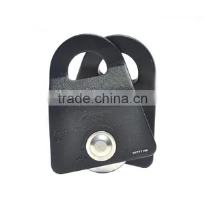 Light Weight Flexible-Side 12mm Rope Size Aluminum Single Pulley thumbnail-2