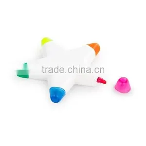 3 in 1 Fluorescent Heart Shaped Beautiful Love Highlighter Promotional Gift/fancy 3in1 Highlighter/multi Colored Highlighter Pen thumbnail-4