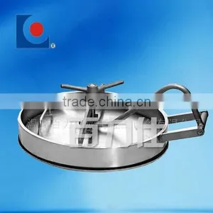 Hot Sale Sanitary Stainless Steel YAF Rectangular Manhole Cover for Tank thumbnail-2