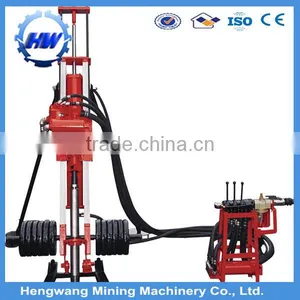 High Efficiency Diesel Air Compressor Portable Hydraulic Drilling Rig From China thumbnail-3