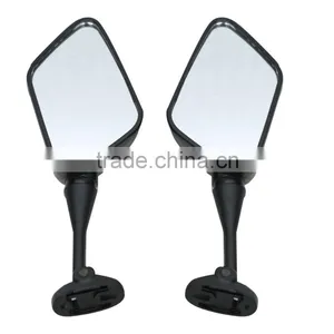 Black Pair Rear View Mirror For HYOSUNG GT125R GT250R GT650R GT650S New thumbnail-1