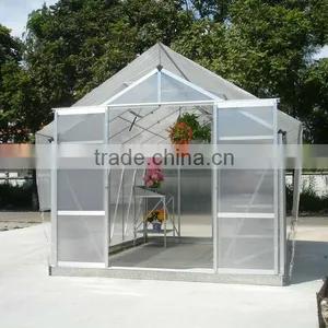 New-style 6mm PC Tunnel Garden Greenhouses on Sale thumbnail-4