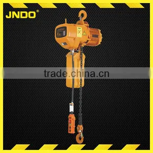 1ton HHBB Electric Chain Hoist Block With Trolley Manufacture thumbnail-1