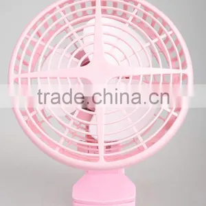 Personal Wall Fan.pink.6inch.wall Bracket Fan thumbnail-2