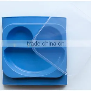 Silicone Small Sectional Baby Plate Perfect For Baby thumbnail-6