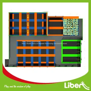 Indoor Customized Trampoline Park for Adult thumbnail-3