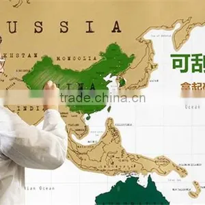 CT-483 Factory Supply Creative World Map for Promotion Worldwild Travel Map thumbnail-3