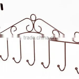 Store More Metal Wire Art 7 Rack Decorative Door Hook thumbnail-2