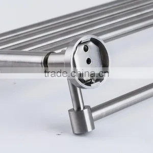 Hotel Stainless Steel Bathroom Hanging Shower Rack With Hook thumbnail-6