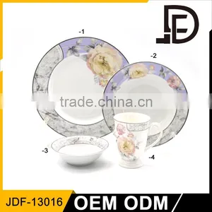 Drinkware Ceramic Porcelain Fine China Dinnerware, Modern China Dinnerware thumbnail-1