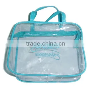 Customized PVC Clear Shopping Bags thumbnail-1