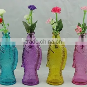 Machine Made Glass Vase for Home Decoration / Square Glass Vase thumbnail-6
