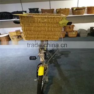 Environmental Protection Corn Skin Material Cheap Removable Custom Bike Basket thumbnail-2