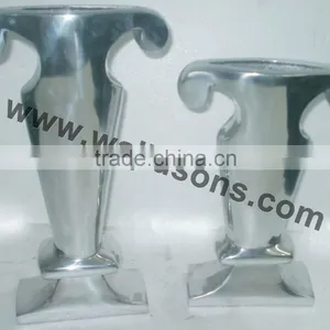 2015 Wedding Flower Vase, Metal Vase, Designer Wedding Vases, Hot Trumpet Vase thumbnail-1