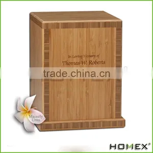 Bamboo Eco Friendly Cremation Urn Homex BSCI/Factory thumbnail-1