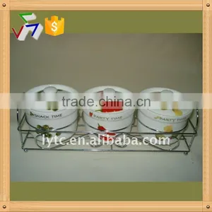 Storage Porcelain Spice Jar Set thumbnail-1