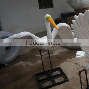 Customized Life-size Fiberglass Sea Gull Figure thumbnail-6
