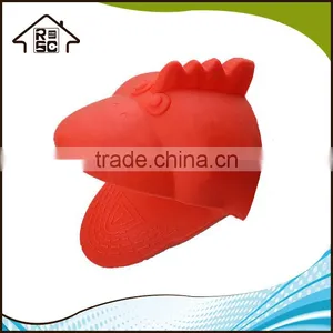 NBRSC Hen Chicken Insulated Silicone Gloves Animal Oven Mitts Microwave Oven Mitts thumbnail-1