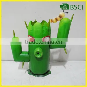 Special Design Cactus Metal Plant Pot for Garden Decoration thumbnail-1