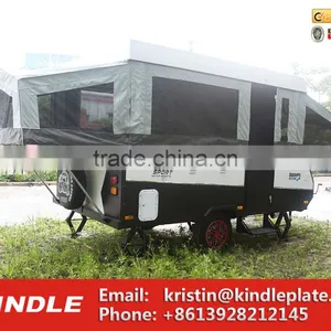 China Manufacture Off Road Pop Up Camper Trailer Australian Standards thumbnail-6