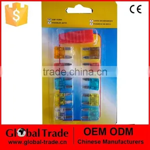 11Pc Mini Auto Fuse Kit .Standard Auto Fuse Kit .Mixed Standard Car Auto Blade Fuse.P0318 thumbnail-1