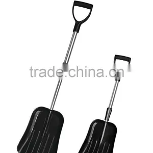 Telescopic Heavy Duty Plastic Snow Shovel With Aluminum Handle thumbnail-2