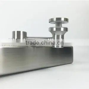 Stainless Steel Square Glass Balustrade/Flat End Balustrade For Glass thumbnail-2