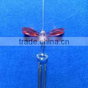 Summer Acrylic Reindeer Metal Wind Chime Aeolian Bells Ornament thumbnail-4