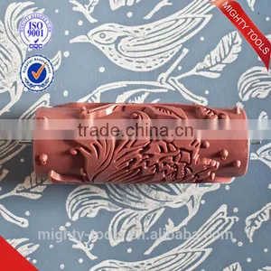 PATTERN RUBBER PAINT ROLLER FACTORY PRICE FOR DECORATING FUNCTION Brocha De Pintura thumbnail-2