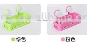Plastic Storage Rack/kitchen Shelf With Strong Sucker thumbnail-3