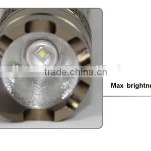 Glare Light Camping&Hiking Flashlight 18650 Led Aerospace Alluminium Alloy Warning Light Emergency Torch thumbnail-2
