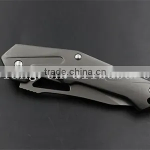 Special Gift for Men 400C Damascus Folding Knife thumbnail-6