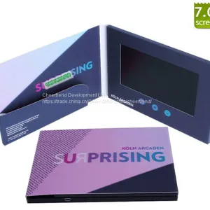 China Factory Supply Custom Video Brochure With Pocket for Extra Sheets thumbnail-2