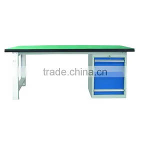 Adjustable Steel Laboratory Workbench With Drawers thumbnail-2