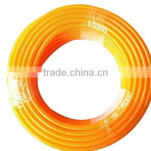 Flexing Thread pu Pipe Grease Resistance 3/8"(13.5mm*9.5mm) Yellow Used for Industry for Braid Tube thumbnail-2