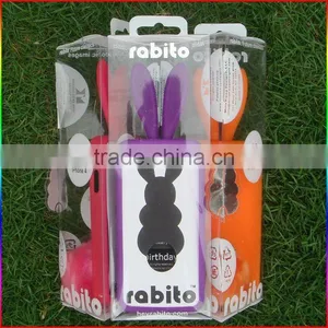 Rabbit Shape Silicone Skin for Iphone thumbnail-1